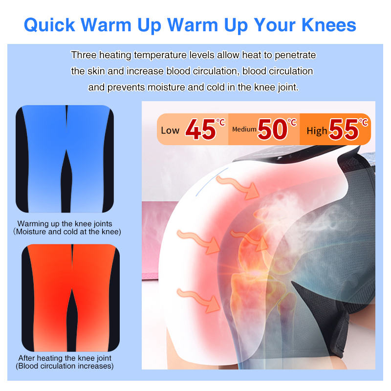 Smart Electric Infrared Knee Massager