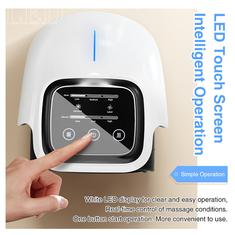 Smart Knee Massager With Heat and Vibration