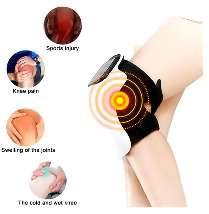 Smart Knee Massager With Heat and Vibration